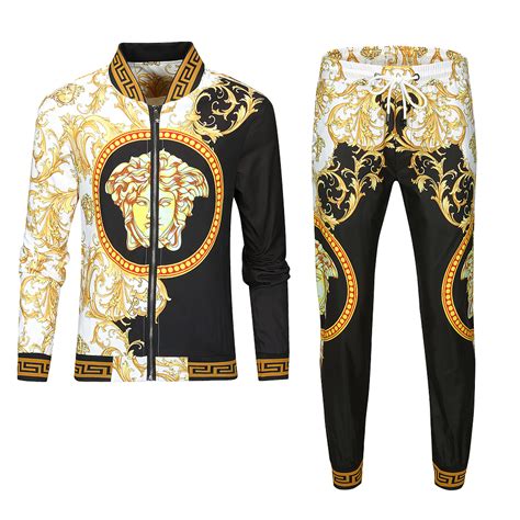 versace joggers green|versace men's tracksuit alternatives.